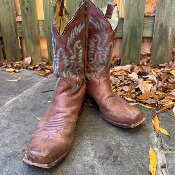 Women's Nocona Cowboy Boots Large - Picture 5 of 6